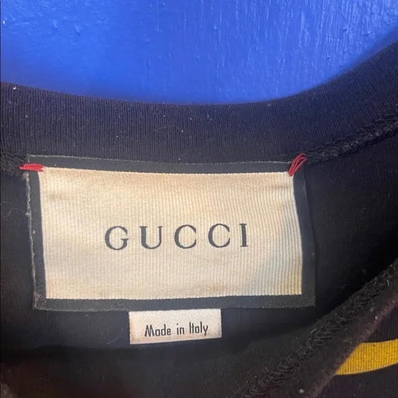 Gucci Multicolor Logo Long T-Shirt - Picture 3 of 8